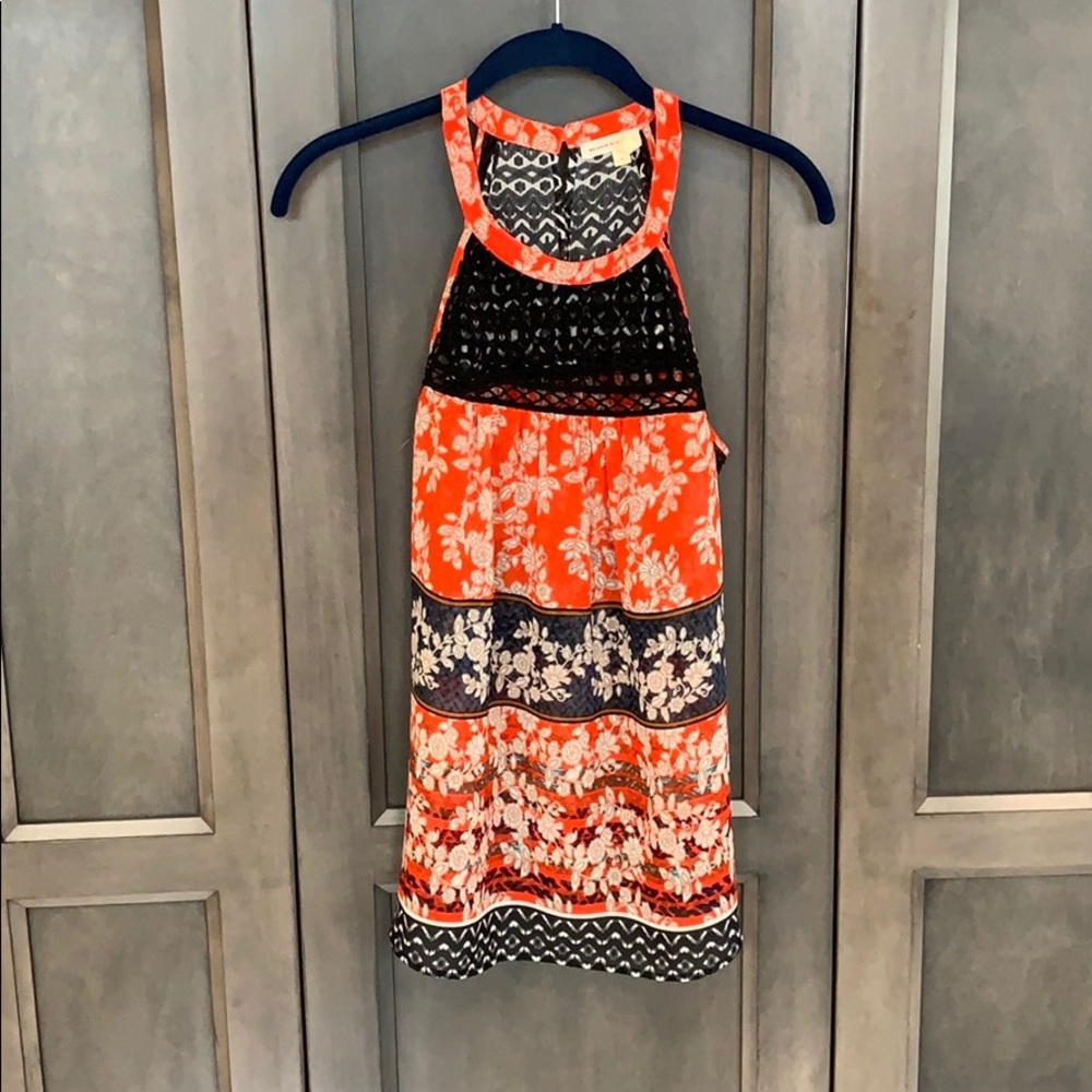 Meadow Rue floral top.